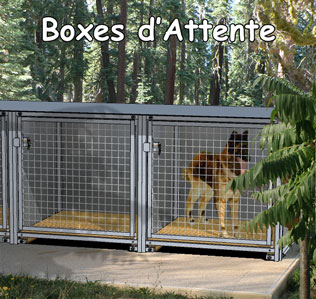 Enclos chiot chenil pour chien. Accessoires, Panneaux et grille de chenil :  Morin France